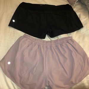 2 pairs of Lulu shorts